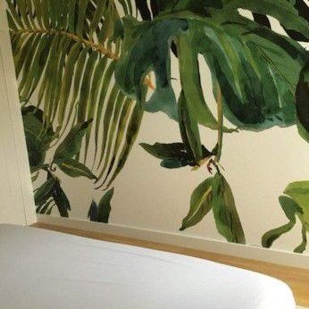 Tapeta artystyczna z motywem botanicznym